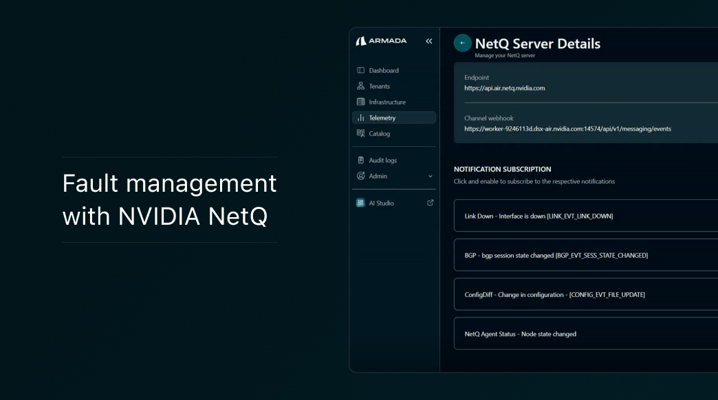 Fault Management with NVIDIA NetQ